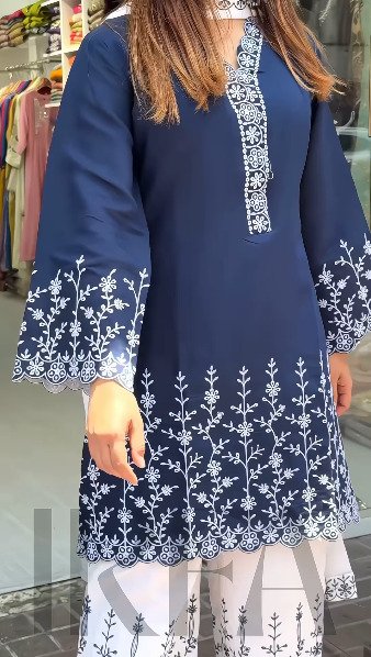 Soft Cotton Embroidery Three Piece - Image 2